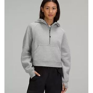 Lululemon oversized scuba hoodie gray